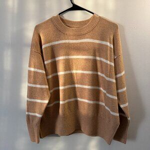 Pullover Colorblock Knit Sweater